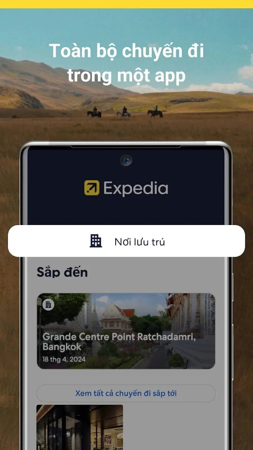Giới thiệu app đặt phòng Expedia
