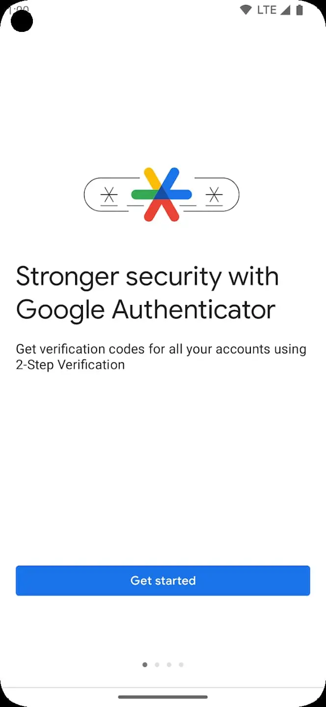 Thông tin về ứng dụng Google Authenticator