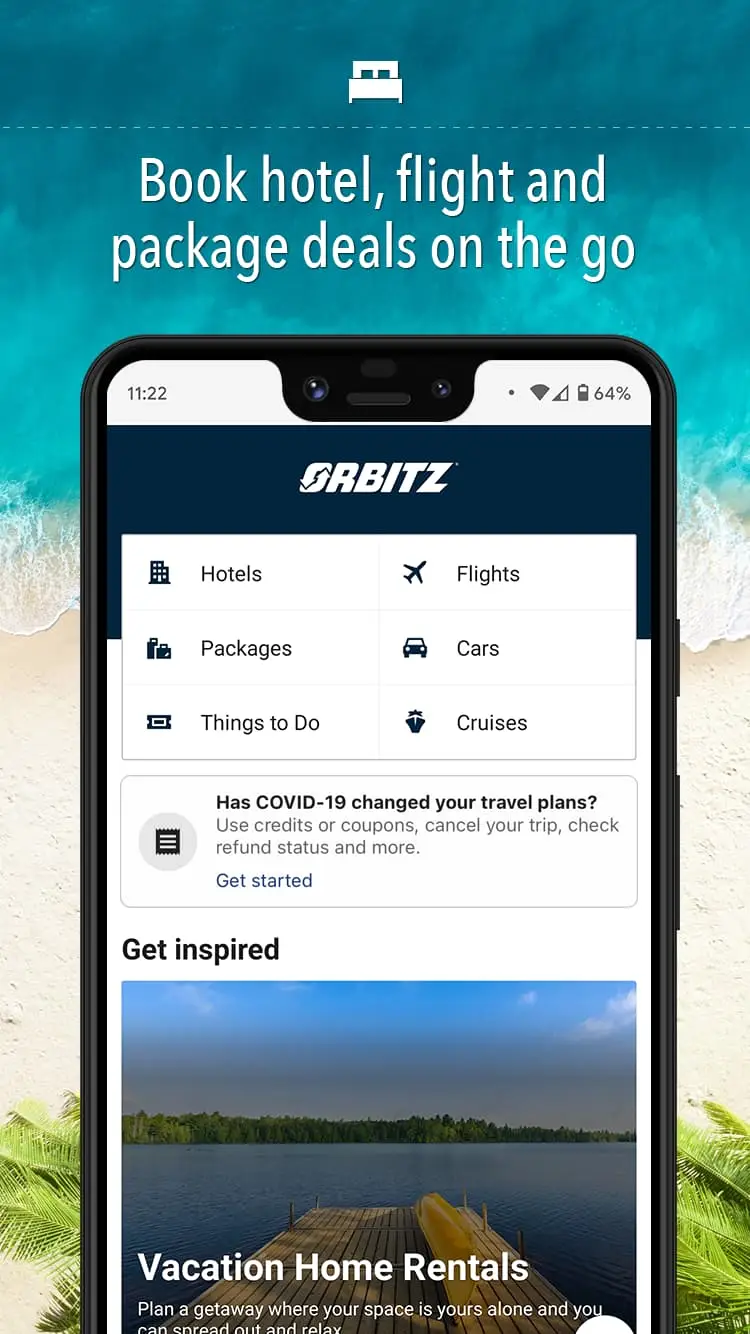 Thông tin về ứng dụng Orbitz