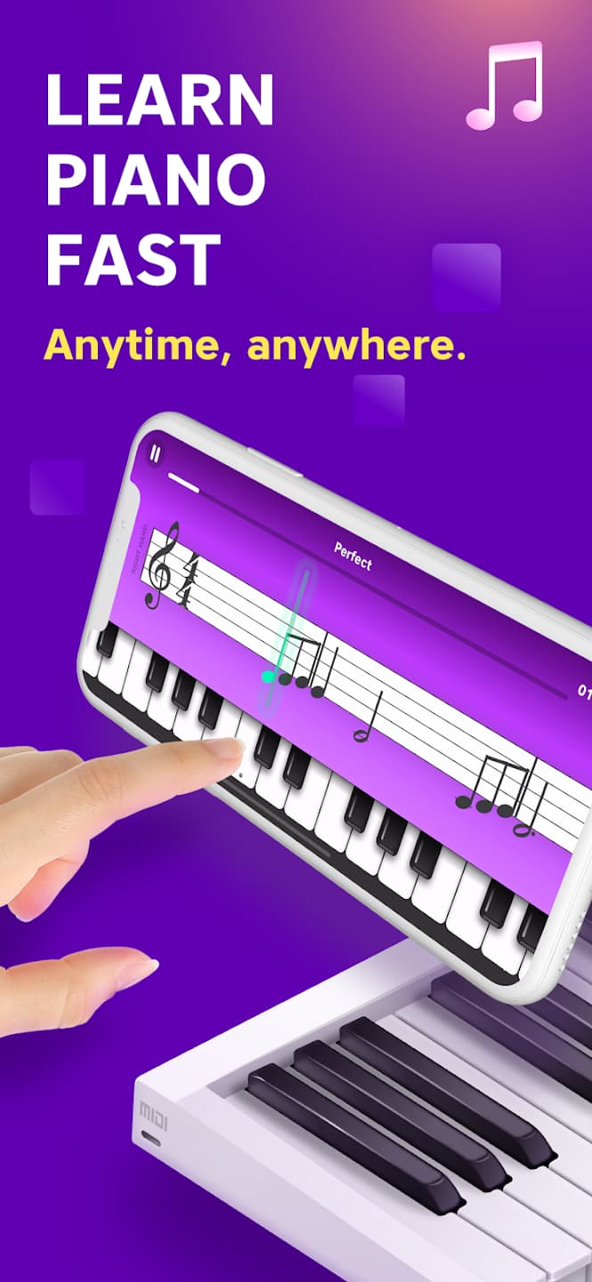 Thông tin về ứng dụng Piano Academy
