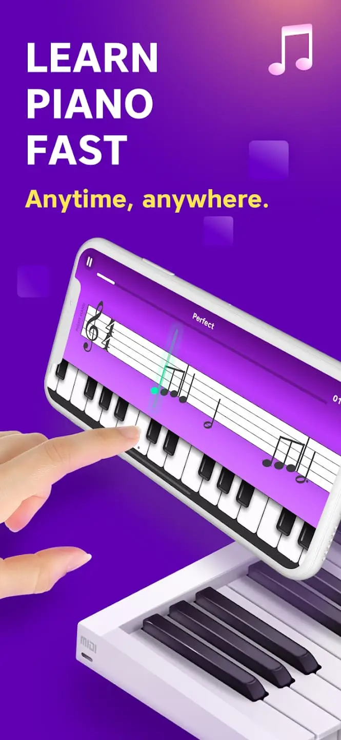 Thông tin về ứng dụng Piano Academy