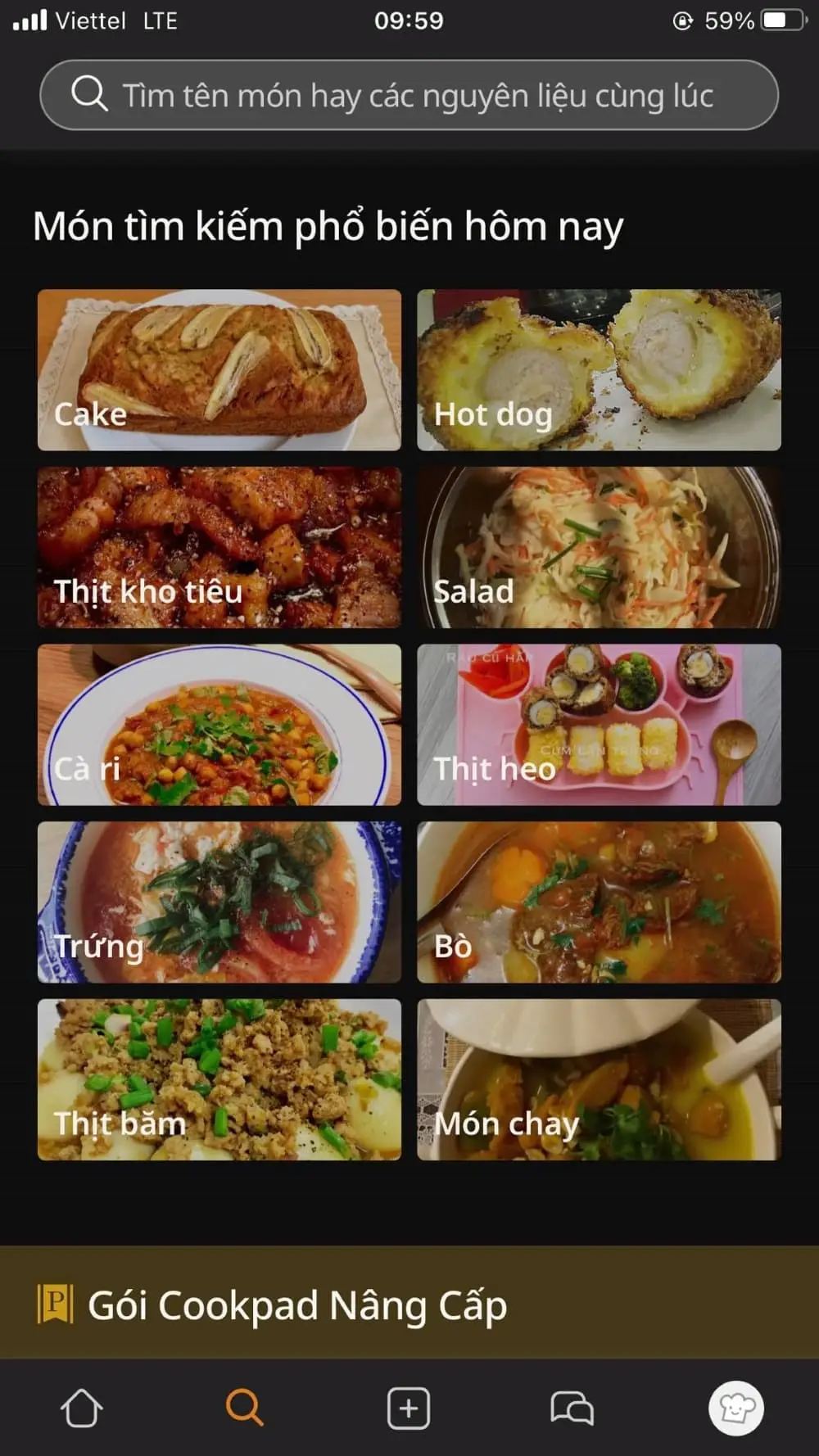 Thông tin cơ bản về ứng dụng Cookpad