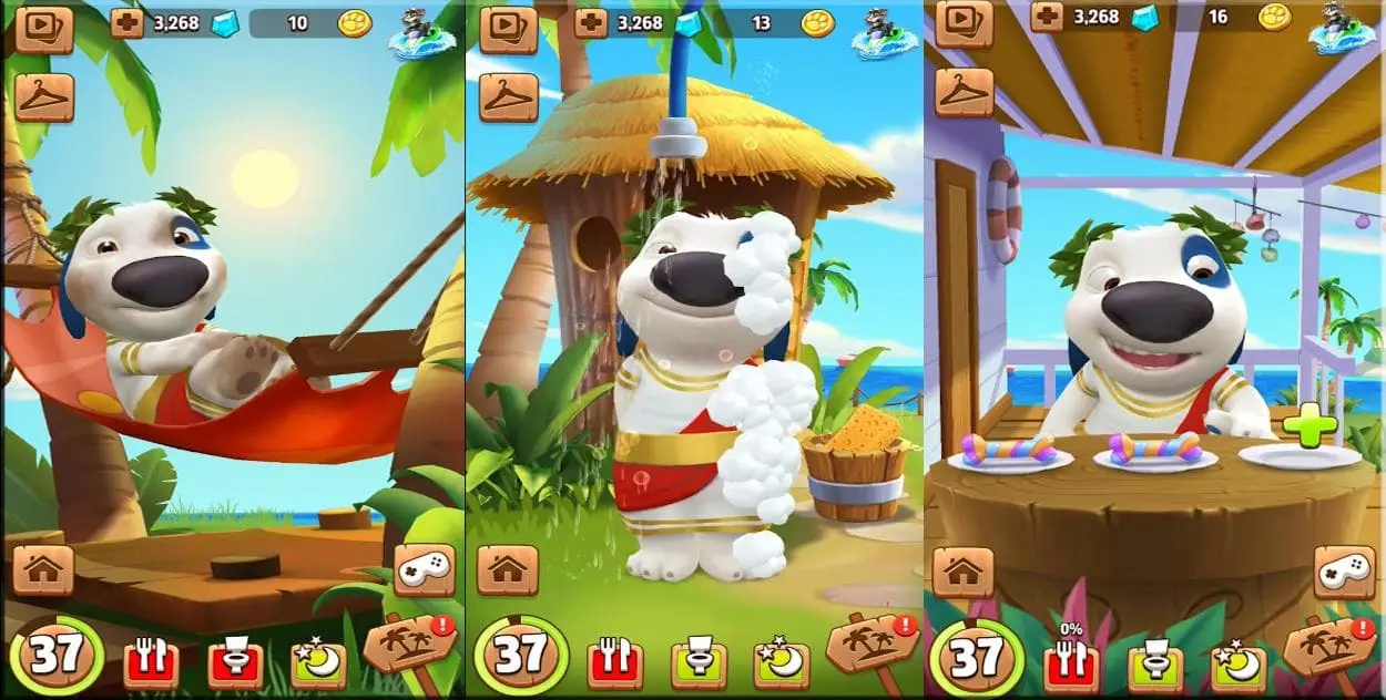 Nội dung chính của game My Talking Hank