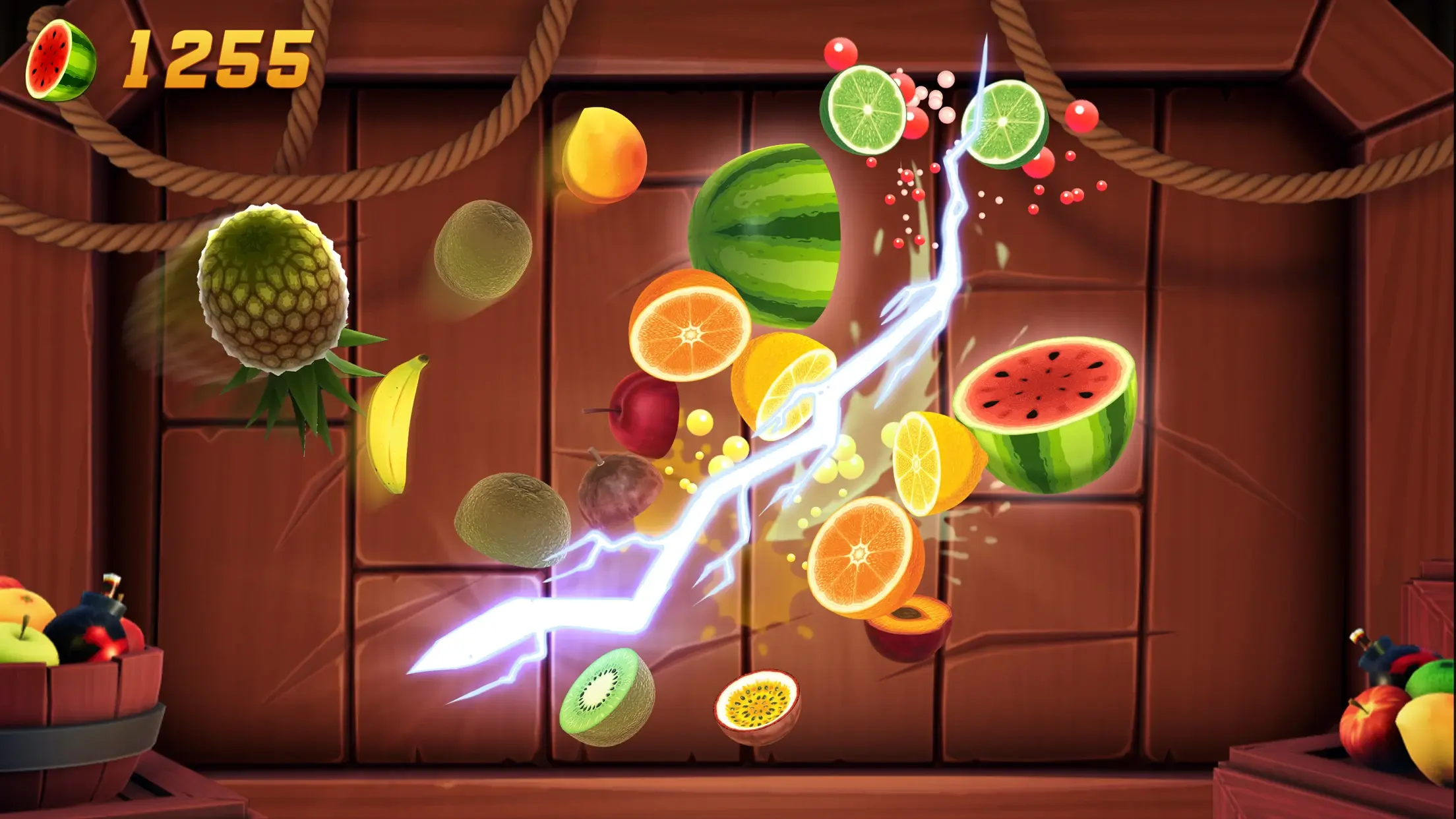 Khám phá lối chơi của game Fruit Ninja 2