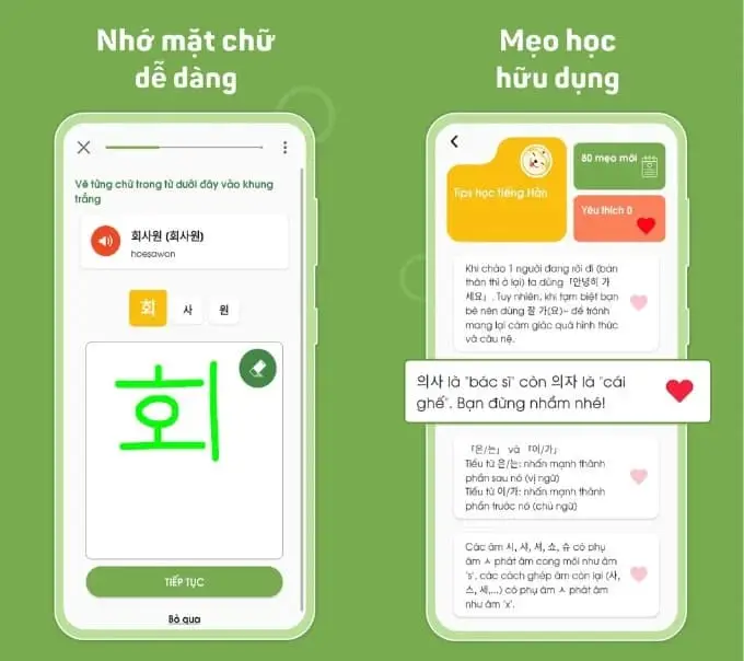 Lợi ích mà app HeyKorea mang đến cho người dùng 