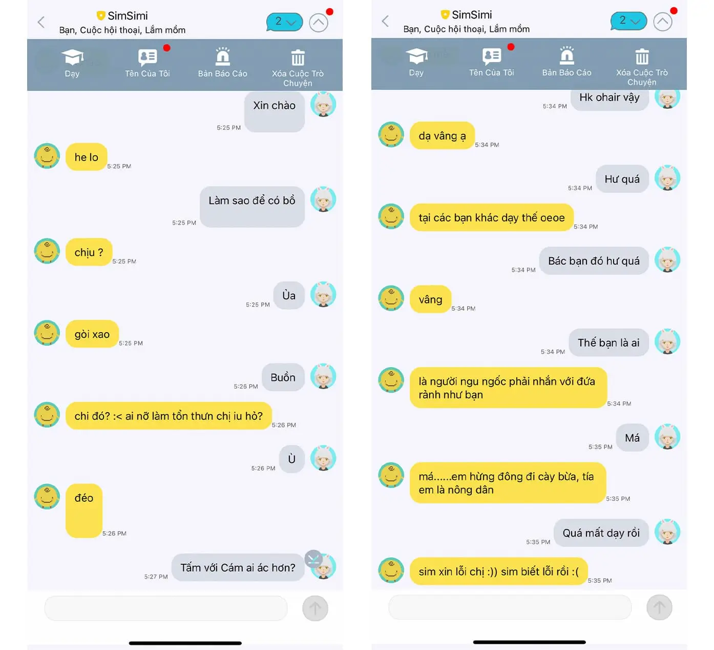 Lý do SimSimi được nhiều người dùng yêu thích