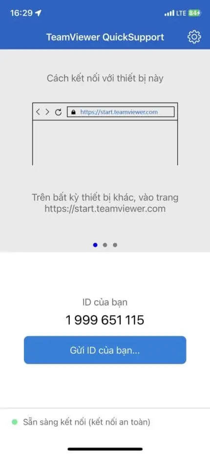 Hướng dẫn sử dụng TeamViewer kết nối máy tính và điện thoại
